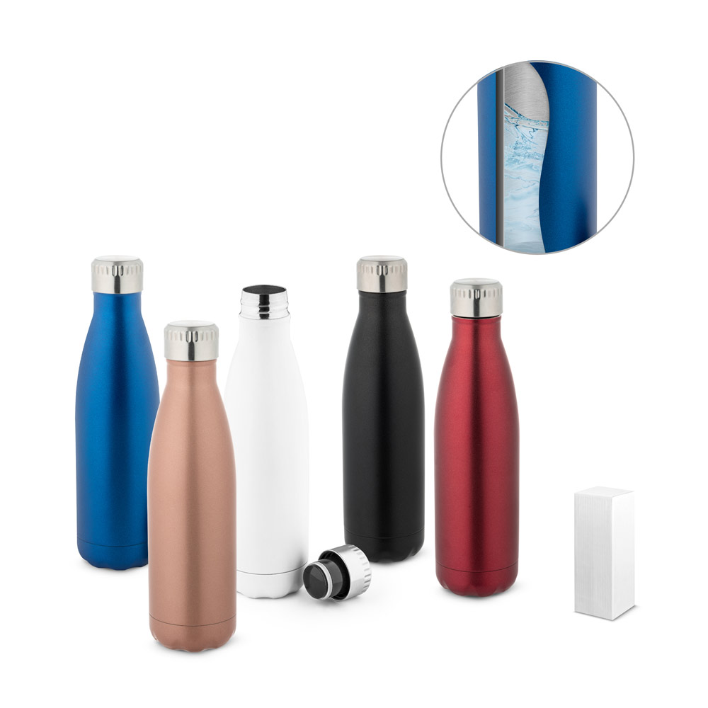 RD 94771-Garrafa personalizada em aço inox 540 ml RD 94771-Garrafa personalizada em aço inox 540 ml